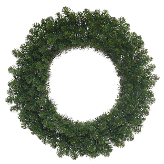 Vickerman 72" Grand Teton Artificial Christmas Wreath, Unlit - Green