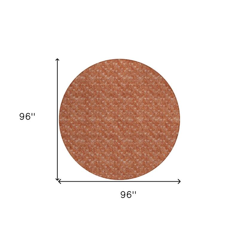 Faz Sleek Geometric Weather Resistant Blended Style Outdoor Rug