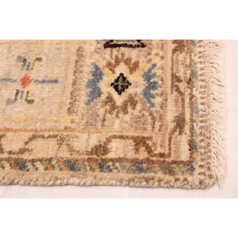 ECARPETGALLERY Hand-knotted Jules Serapi Taupe Wool Rug - 8'1 x 9'10