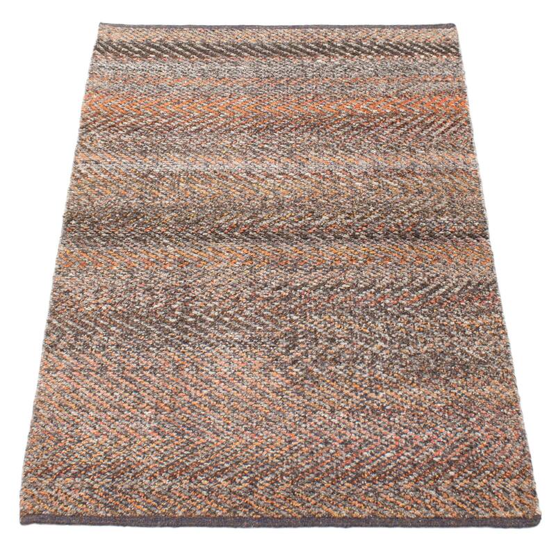 ECARPETGALLERY Hand-knotted Eternity Multi Color Wool Rug - 2'11 x 4'11