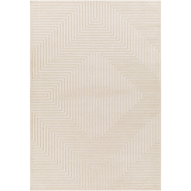 Livabliss Wimbledon Modern Medallion Rug