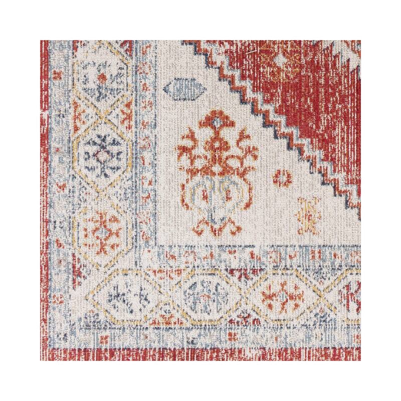 Livabliss Huntington Beach Bohemian Tribal Indoor / OutdoorArea Rug