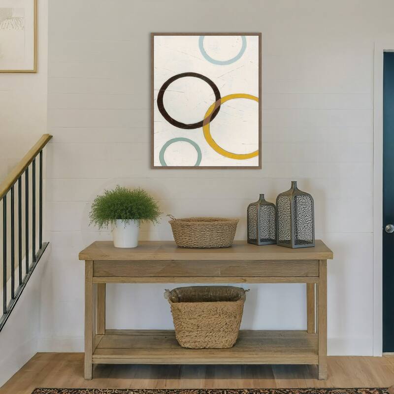 Tangle No. 4 by June Erica Vess (23 x 28 in.), Framed Canvas Wall Art Print