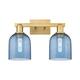 Option Brushed Brass / Blue