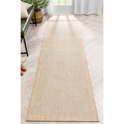 Well Woven Medusa Odin Indoor Outdoor Border Solid Area Rug