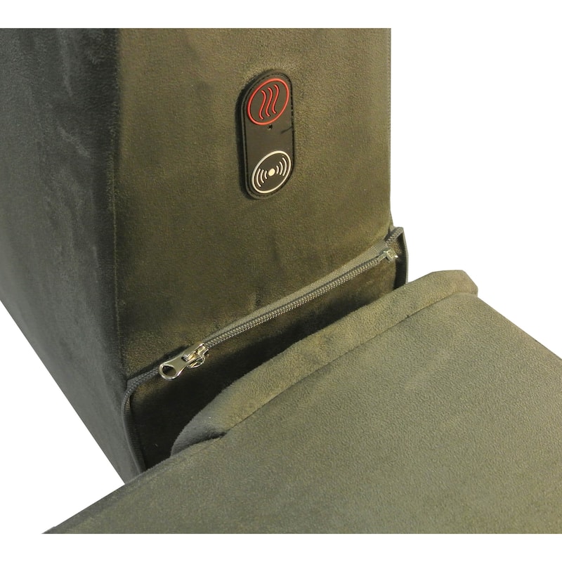 Carepeutic Backrest Bed Lounger with Heated Comfort Vibration Massage