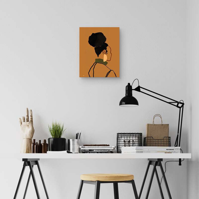 Gina Canvas Art Print