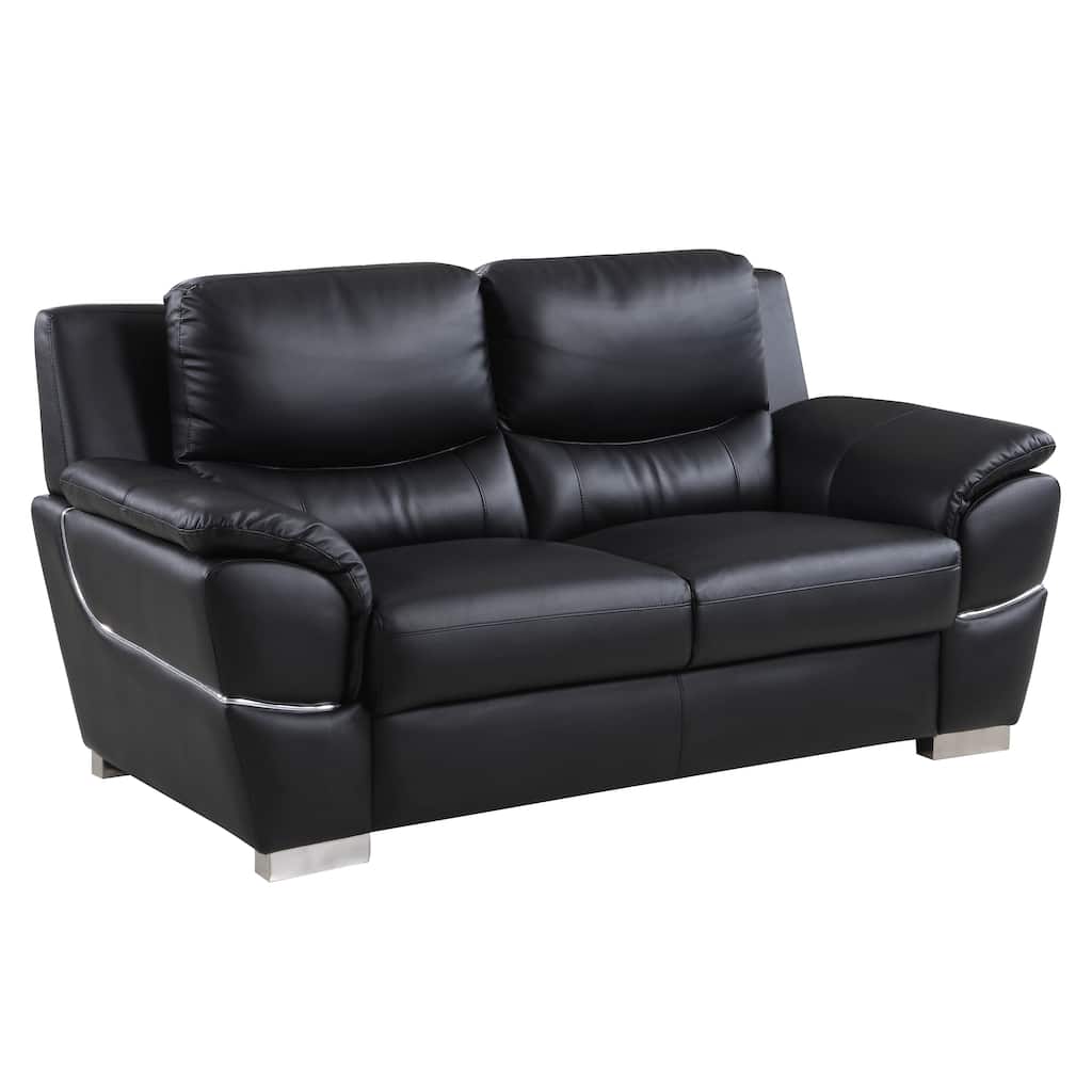 Genuine Leather Loveseat