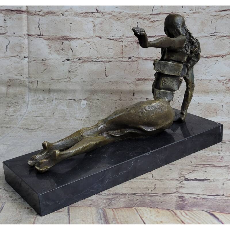 The Anthropomorphic Cabinet 1936 Bronze Statue Sculpture Salvador Dali 8 Inches X 12