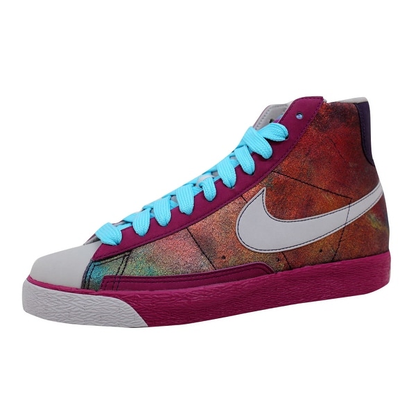 nike blazer high womens purple