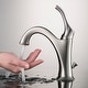 preview thumbnail 8 of 28, Kraus 3-in-1 Set White Square Ceramic Vessel Sink Arlo Faucet w/ Drain