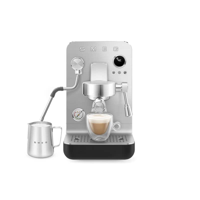 Smeg Contemporary Aesthetic Semi-Pro Espresso Machine EMC02