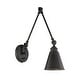 preview thumbnail 7 of 9, Savoy House Morland 16" Tall Wall Sconce with Plug