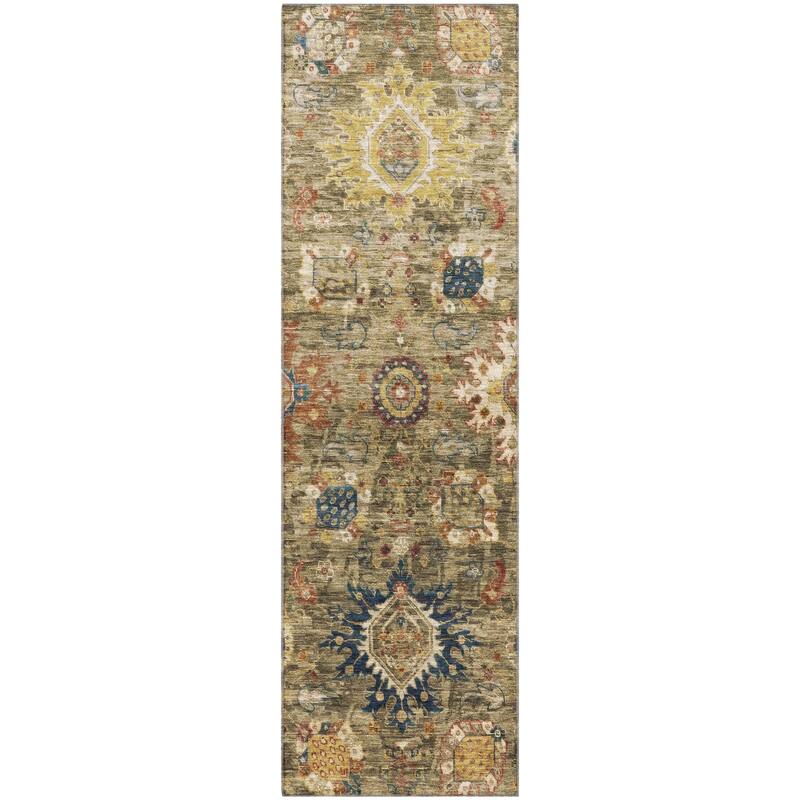 Premium Washable Super Soft Traditional Kashan Mayfield Rug