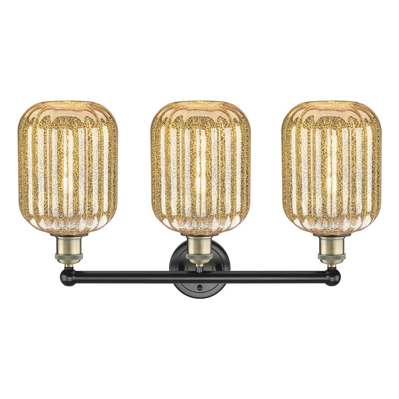 Innovations Lighting Endless Possibilities Edison - Preston - 3 Light 25" Jar Shade Bath Vanity Light