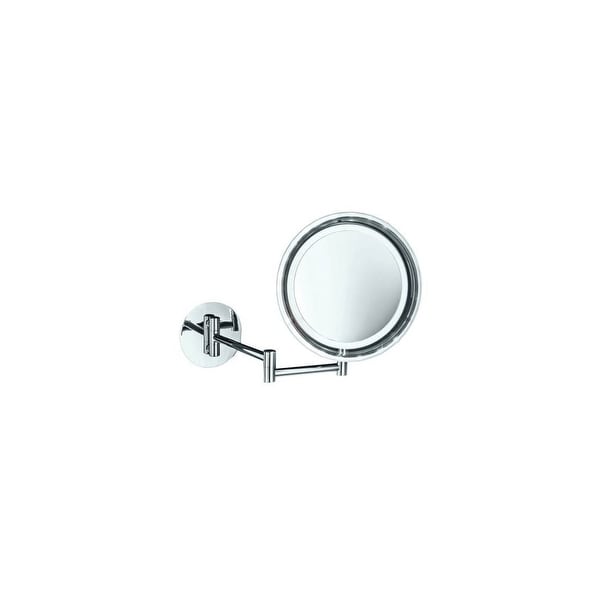 Ws Bath Collections 16 Spiegel Battery Ed Circular Ws Bath Collections 16 Spiegel Battery Ed Circular Magnifying Wall Mounted Mirror With Extendable Arm