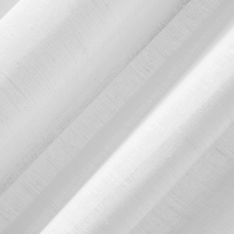 Archaeo Slub Textured Linen Blend Grommet Top Curtain, Single Panel