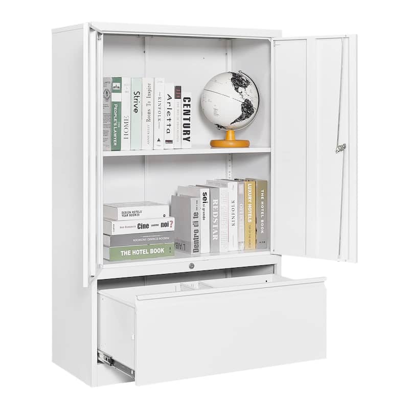 Modern File Cabinets for Home Office with Drawers - N/A