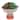 Artificial Plant Succulent Mix in Two Tone Bowl Ceramic Planter - ONE-SIZE
