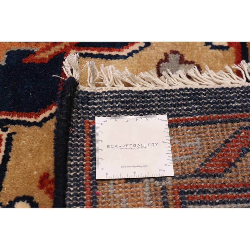 ECARPETGALLERY Hand-knotted Serapi Heritage Navy Wool Rug - 9'10 x 14'5