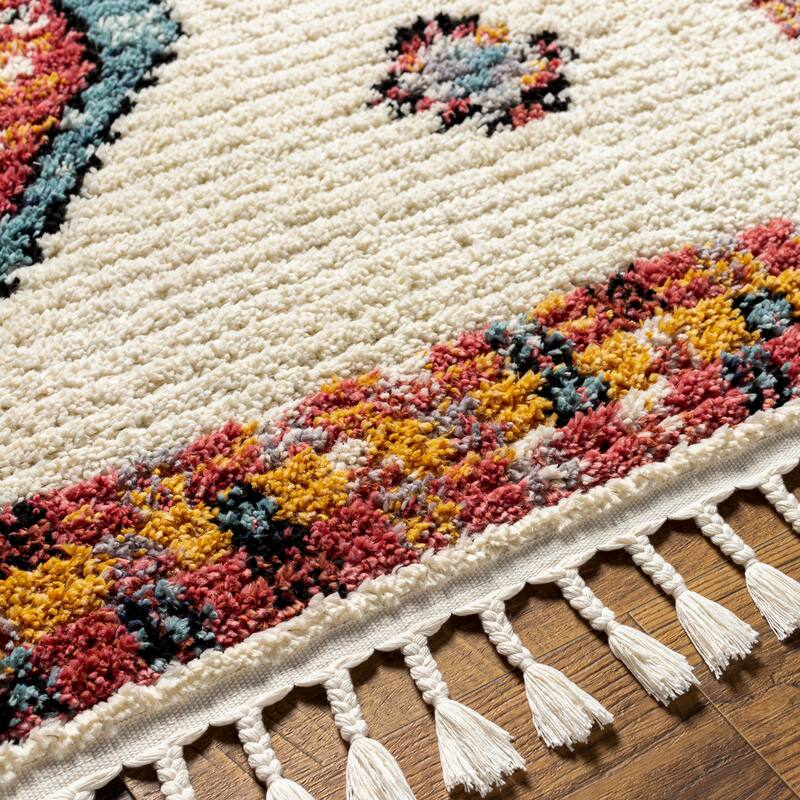 Mr. Kate Neely Boho Medallion Plush Area Rug