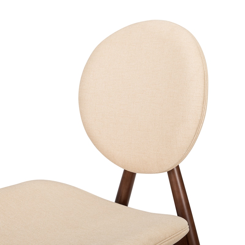 Christopher Knight Home - Nomi Modern Upholstered Indoor Dining Chair with Curved Back Support