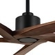 preview thumbnail 10 of 50, WINGBO 64 Inch DC Motor Indoor Ceiling Fan without Lights - N/A