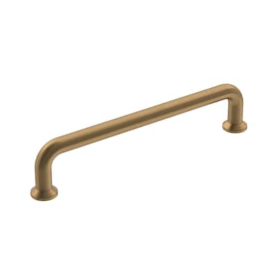 Factor 5-1/16 in (128 mm) Center-to-Center Champagne Bronze Cabinet Pull - 5.0625