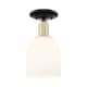 Option Black Antique Brass / White