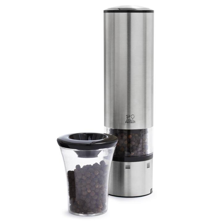 Peugeot 27162 Elis Sense U-Select Touch-Operated Electric Pepper Mill - Stainless Steel