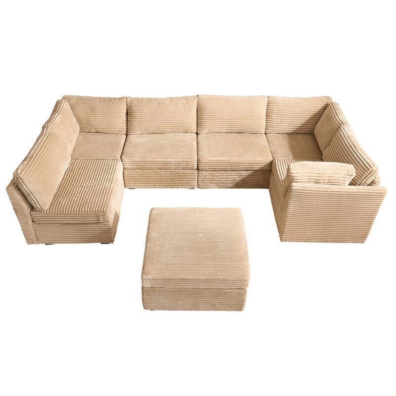 OVIOS Cloud-Like L-Shaped Sofa