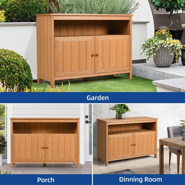 Outdoor garden sideboard discount