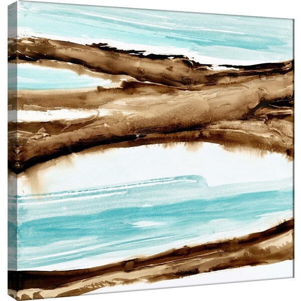 PTM Images 9-100962 PTM Canvas Collection 12" x 12" - "Driftwood 1" Giclee Beaches Art Print on Canvas
