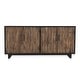 preview thumbnail 4 of 10, Anton 4-Door Sideboard Buffet by Kosas Home - 78Wx18Dx36H