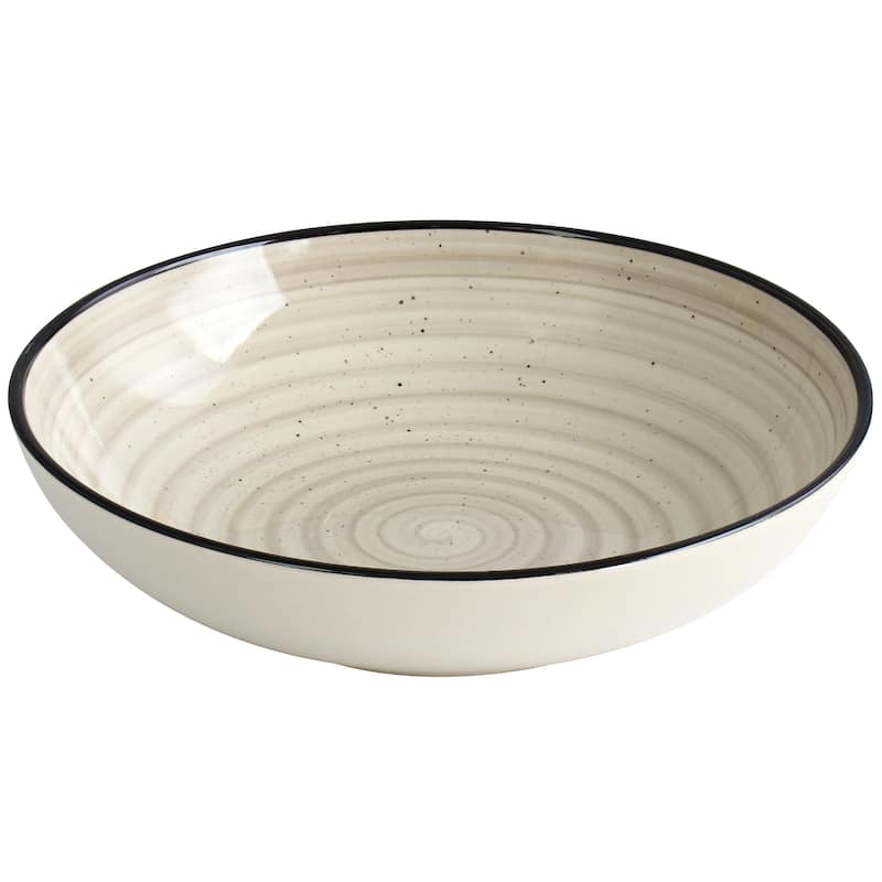 Elama Gia 24 Piece Stoneware Dinnerware Set