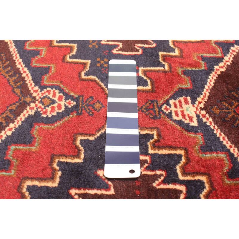 ECARPETGALLERY Hand-knotted Teimani Dark Navy Wool Rug - 2'10 x 4'3