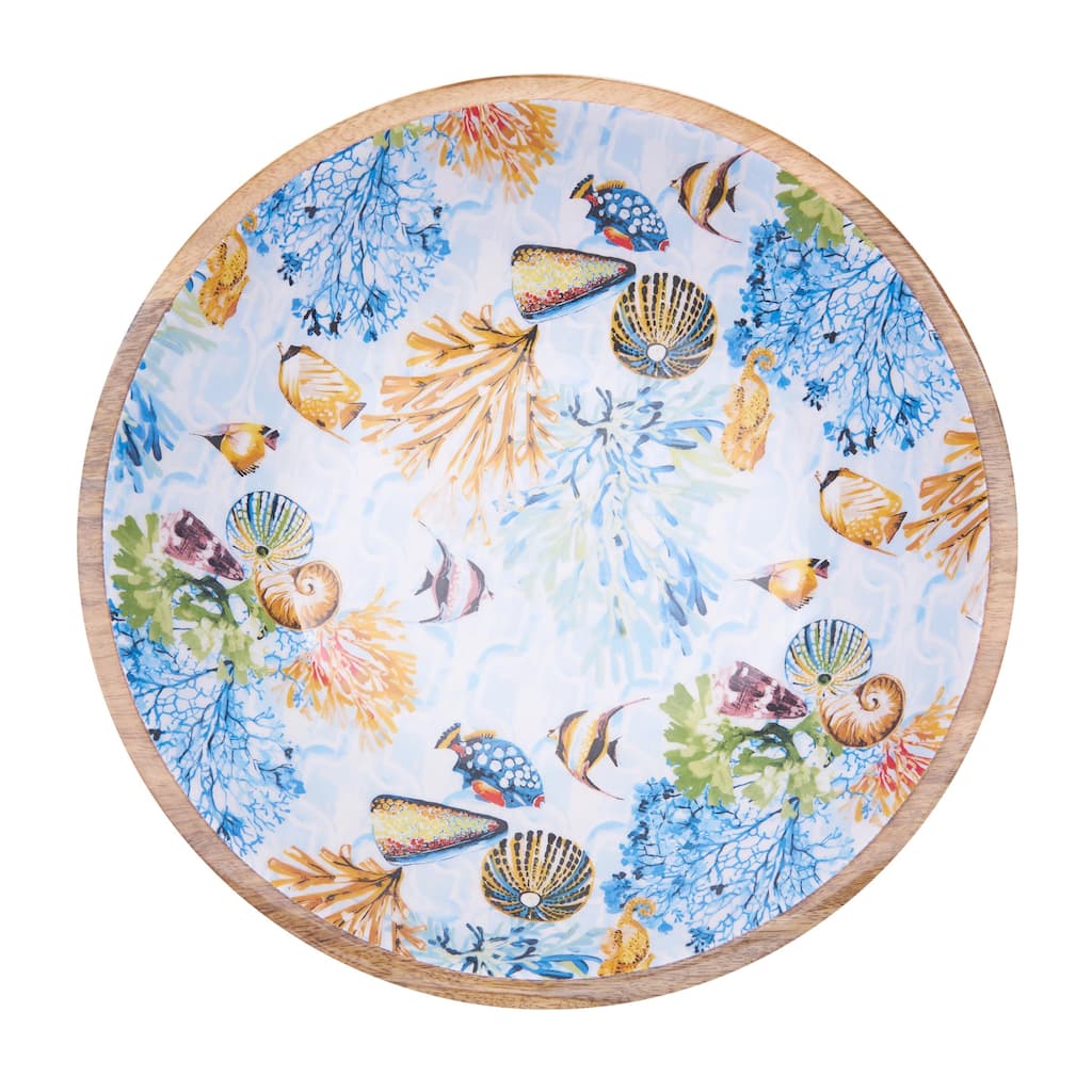 Makena Beach Round Serving Bowl