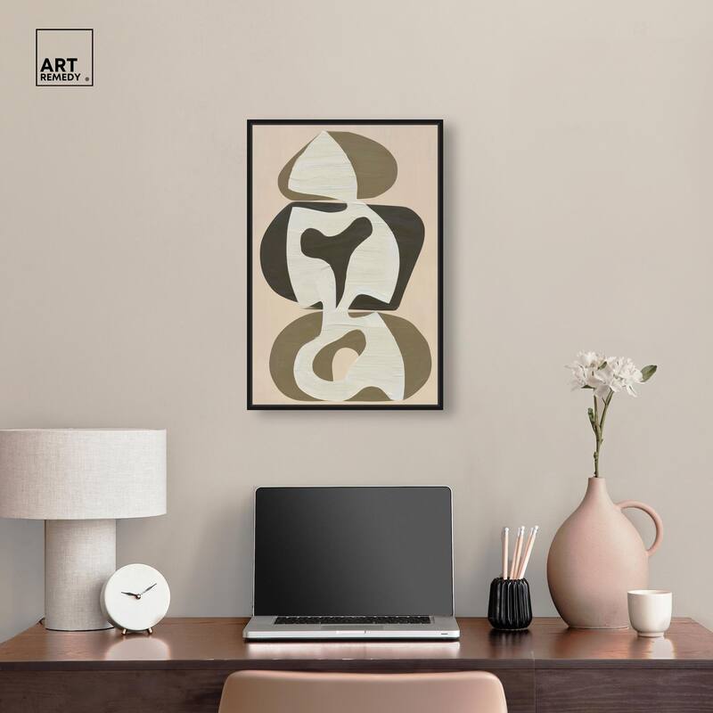 Shapes of Sage II Canvas by Art Remedy
