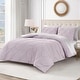 preview thumbnail 5 of 7, Juicy Couture Kiss Pleat Micromink Plush Comforter Sets