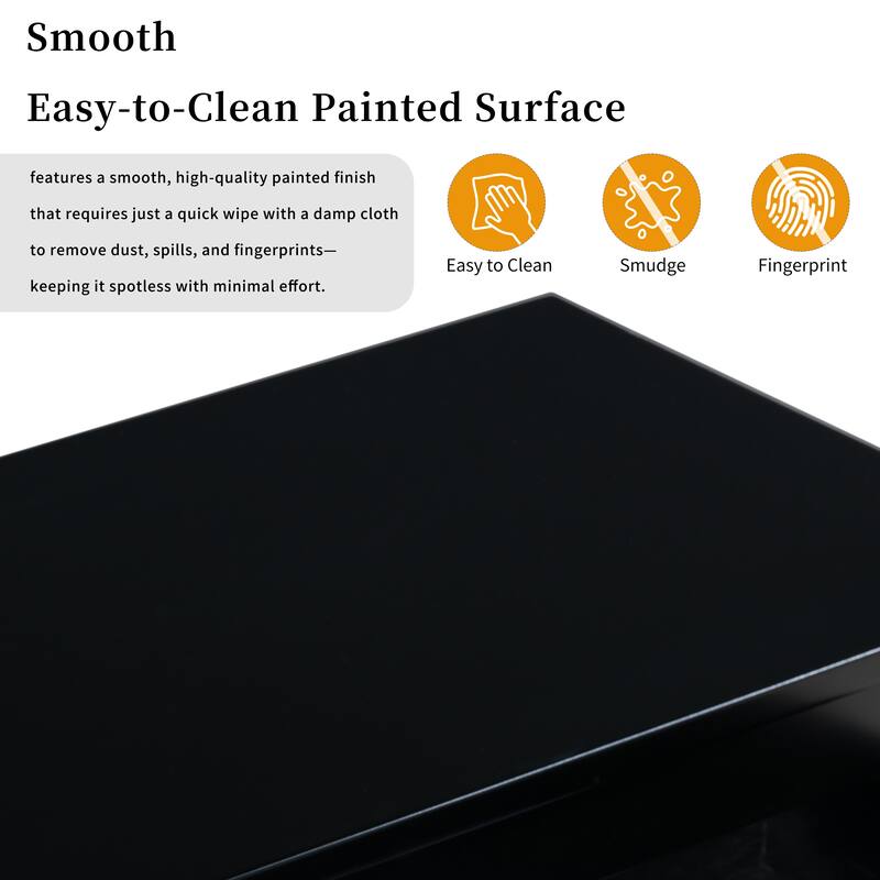 Rustic Entrance Table Corner Table End Table with Open Shelf, 3-Drawer Console Table for Hallway Foyer