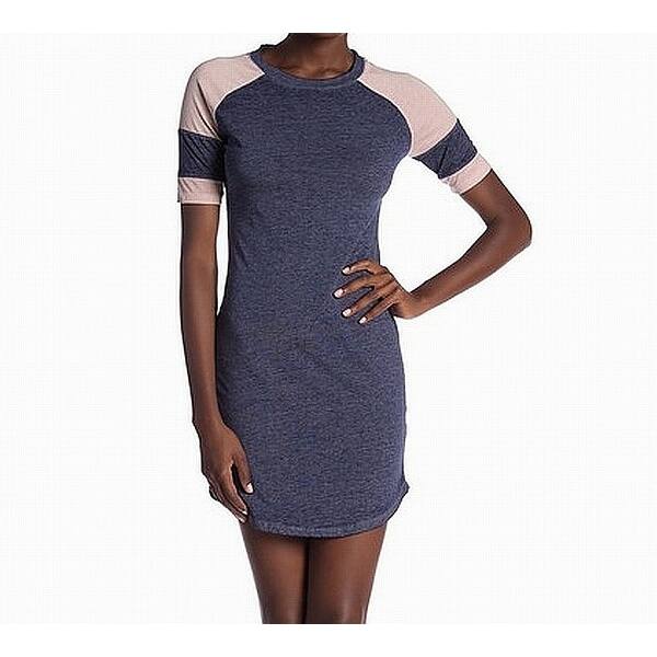 Shop Planet Gold Blue Pink Womens Size Large L Colorblock T Shirt Dress On Sale Overstock 28420860 Shop with afterpay on eligible items. overstock com