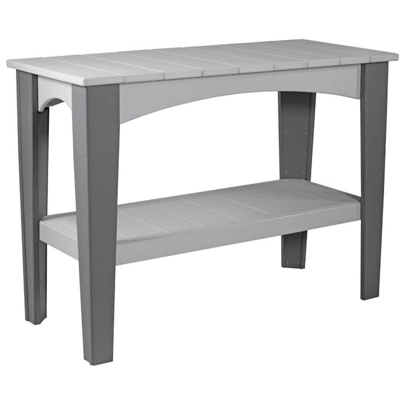 Poly Lumber Island Buffet Table
