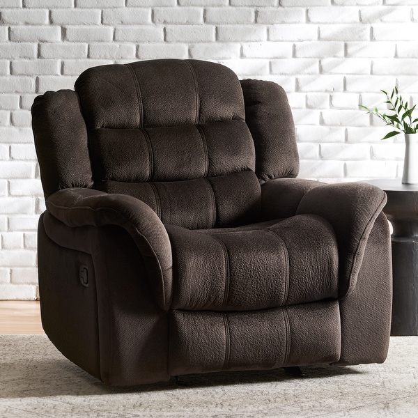 Hawthorne Steel Glider Recliner by Christopher Knight Home On