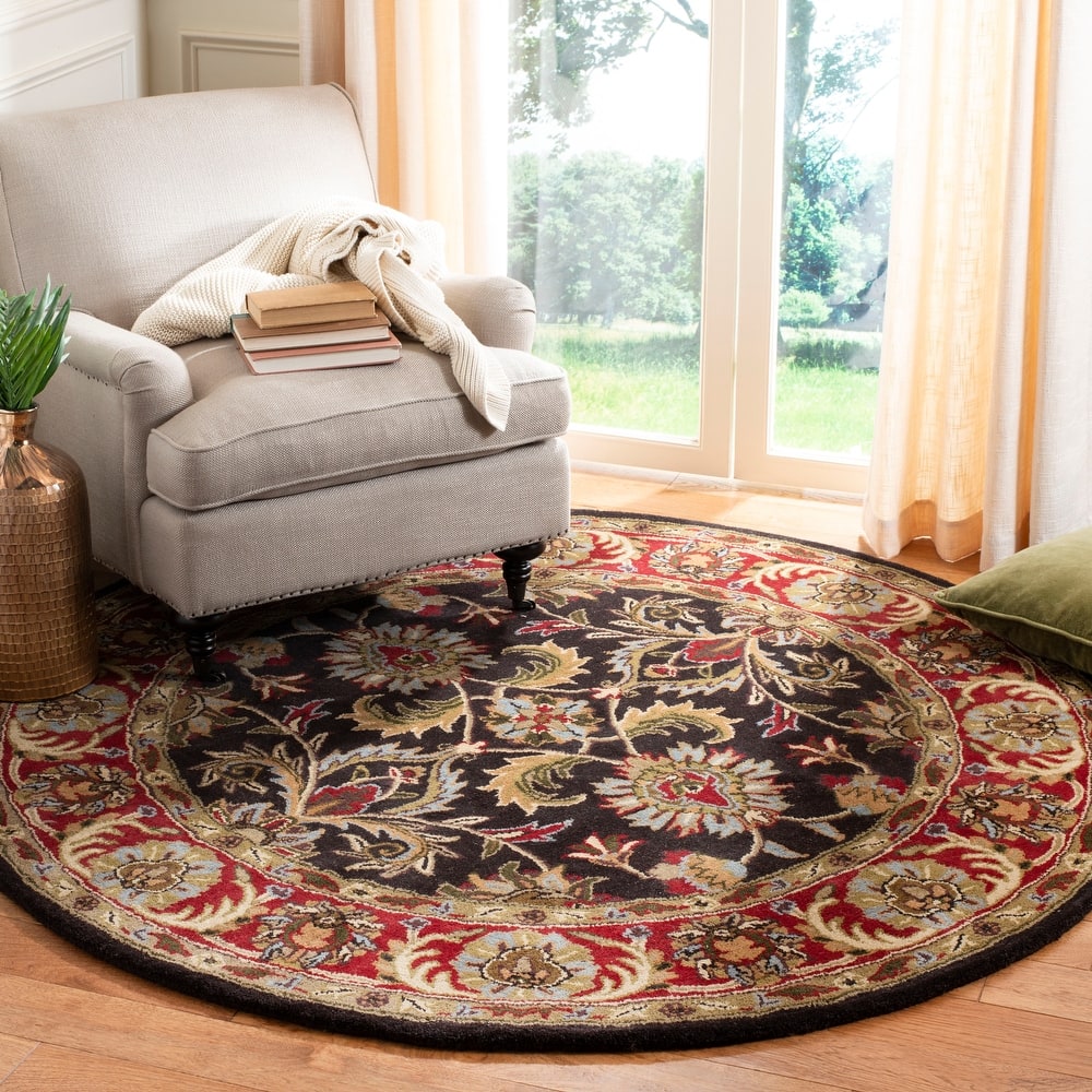 SAFAVIEH Handmade Heritage Tangier Traditional Oriental Wool Rug