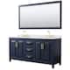 Option Dark Blue / Giotto Quartz Top / Brushed Gold