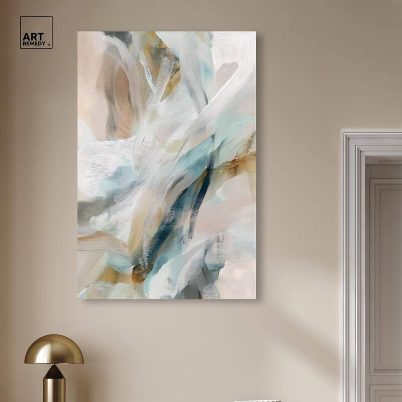 Whispering Colors I Canvas by Art Remedy, Gallery Wrapped