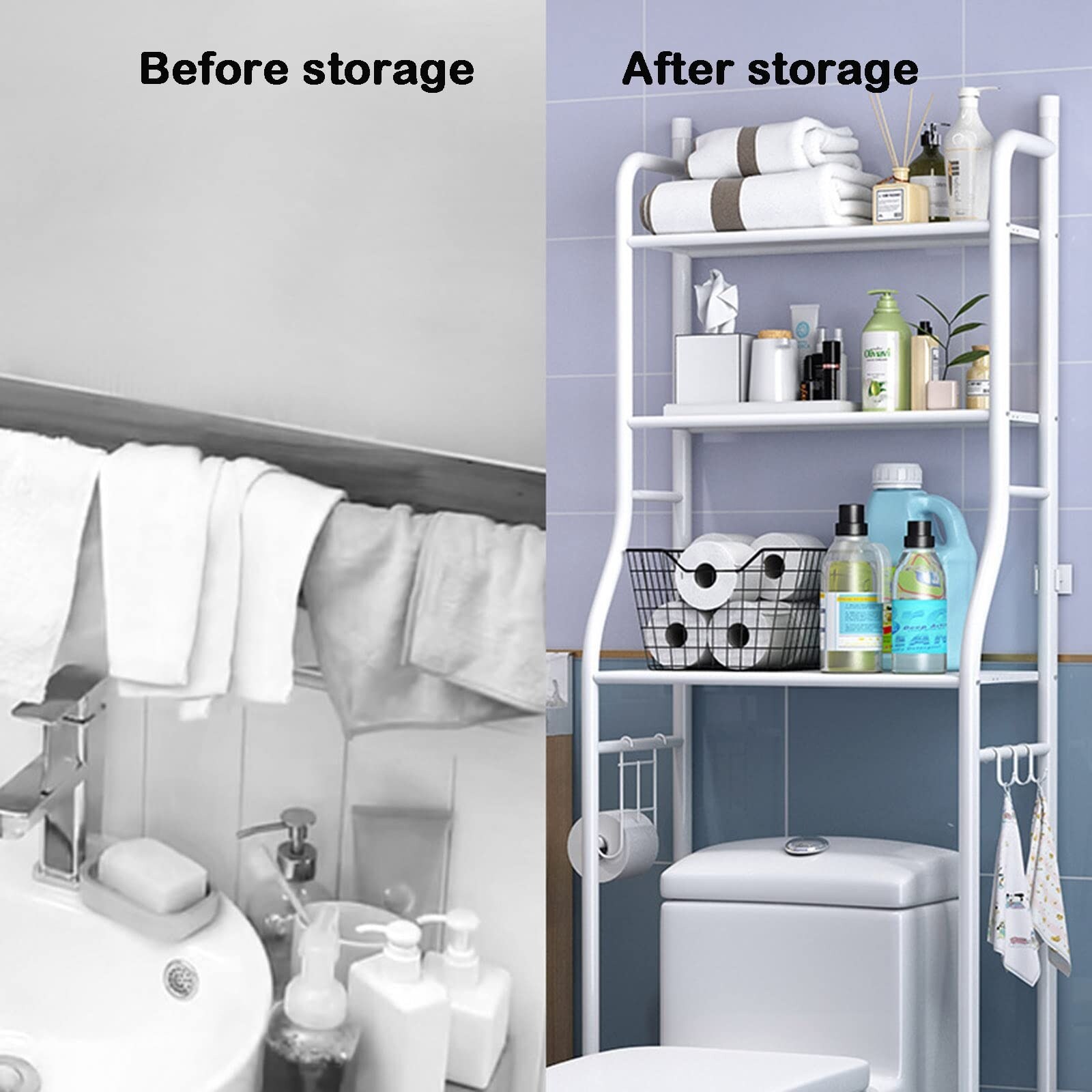 Over The Toilet Storage Cabinet, Farmhouse Storage Cabinet Over Toilet With Sliding