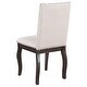 preview thumbnail 17 of 30, Modern Dining Table Set 4 Upholstered Chairs
