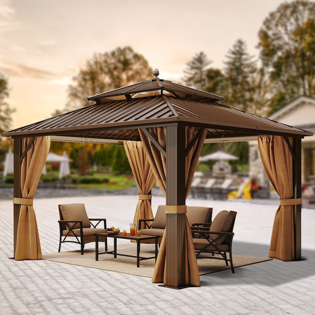 Outdoor Aluminum Canopy Gazebo