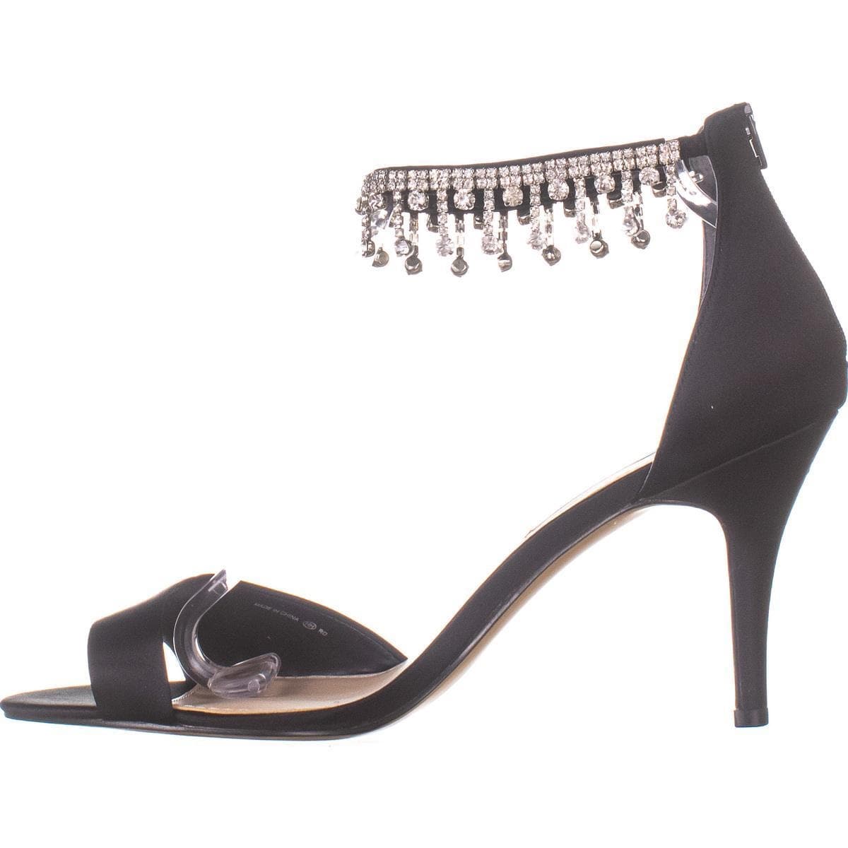nina vera embellished ankle strap sandal